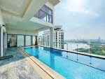 exclusive diamond island penthouse with private pool stunning river view for rent
